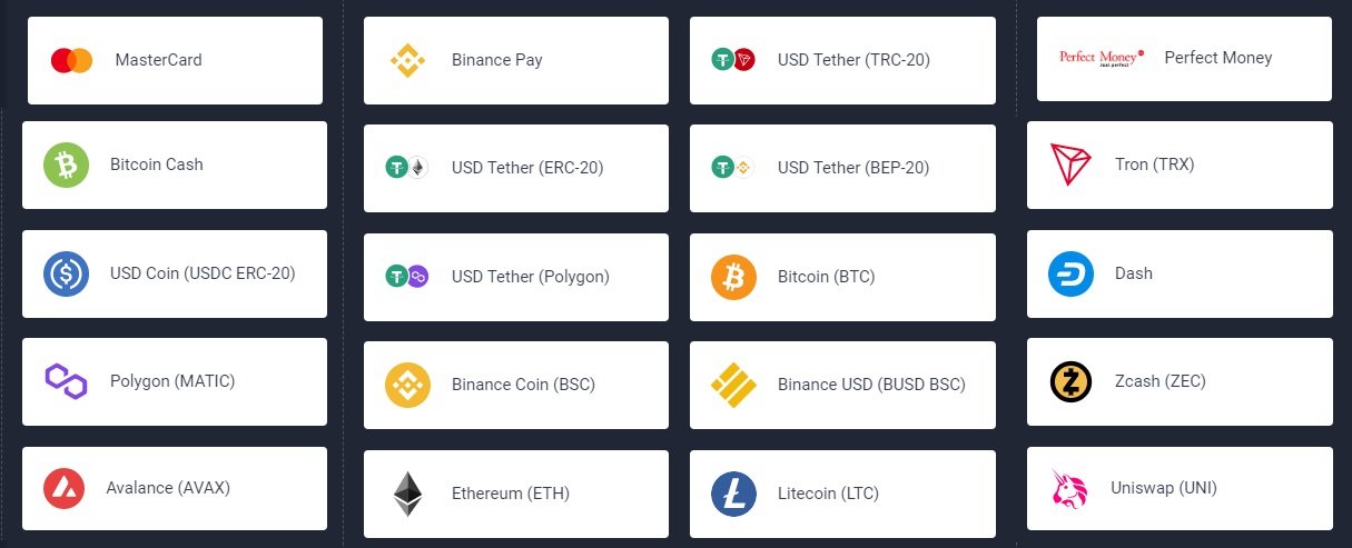 Quotex Singapore Deposit Options